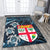 Wonder Print Shop Home Set - Fiji Coat of Arms Turtle Palm Tree Area Rug LT10 - Wonder Print Shop