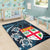 Wonder Print Shop Home Set - Fiji Coat of Arms Turtle Palm Tree Area Rug LT10 - Wonder Print Shop