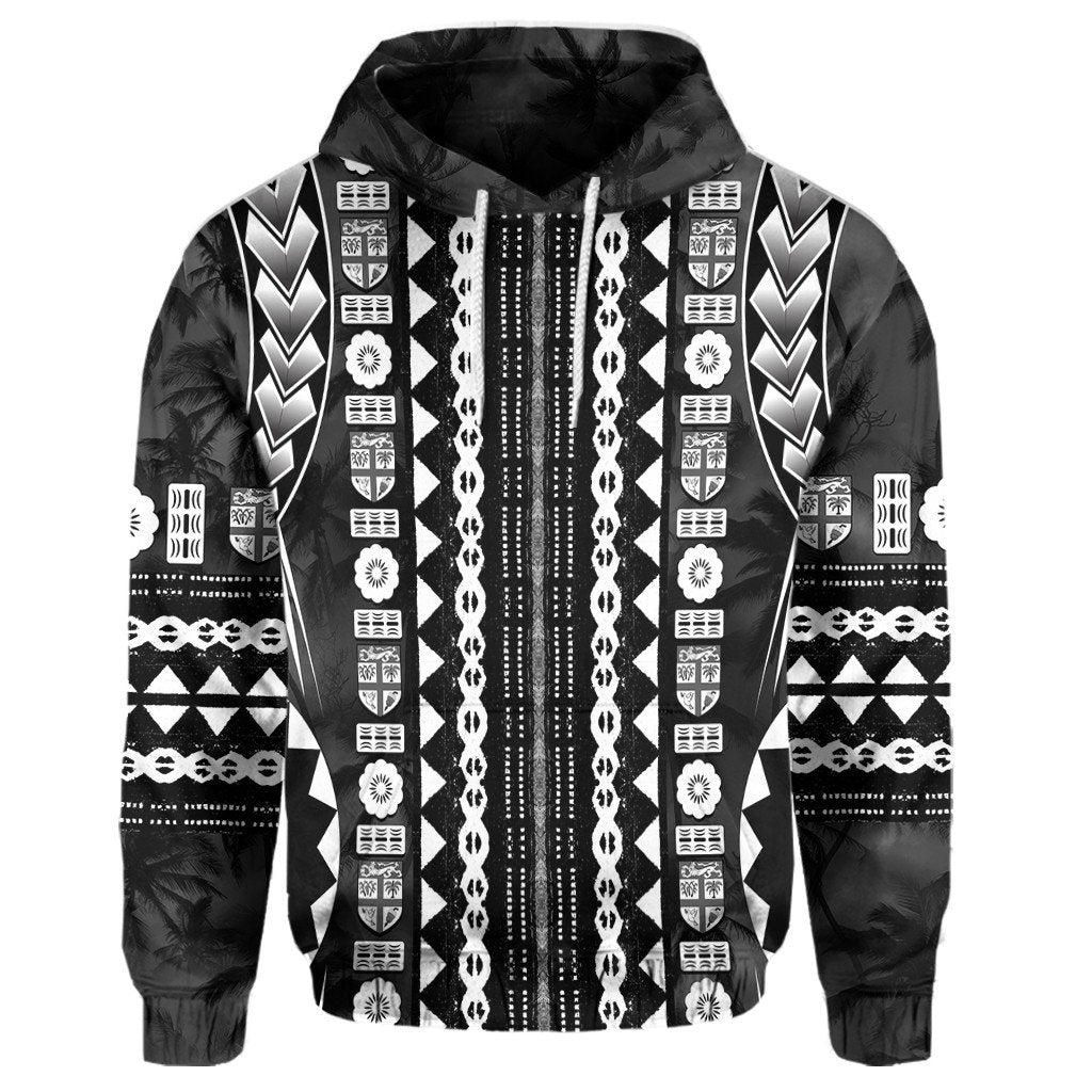 Polynesian Hoodie Fiji Masiterpiece Coconut Tree Pullover Hoodie LT10 - Wonder Print Shop