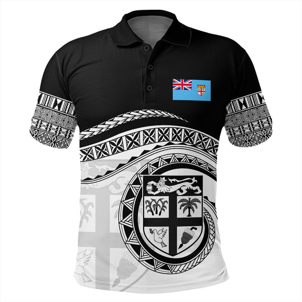 Polynesian Polo Shirt Fiji Rugby Concept Polo Shirt LT10 - Wonder Print Shop