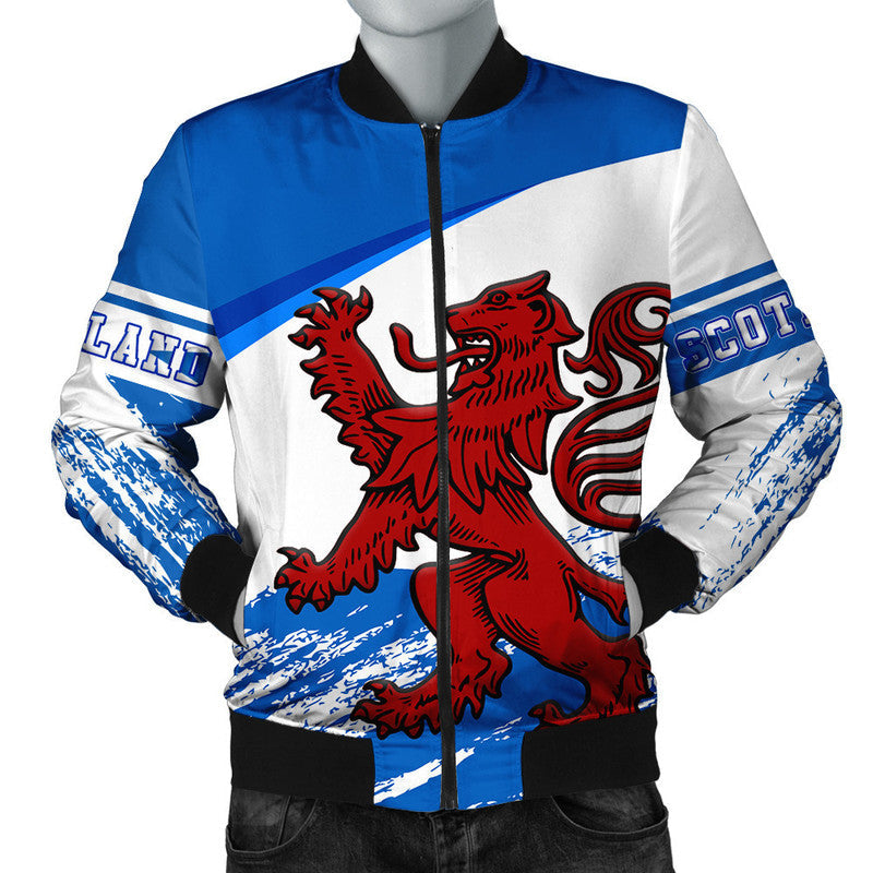 Scotland Lion Style Bomber Jacket RLT12 - Wonder Print Shop