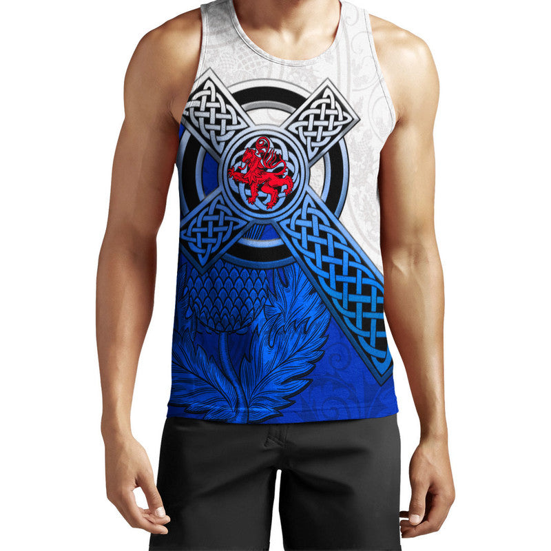 scotland-pattern-thistle-men-tank-top