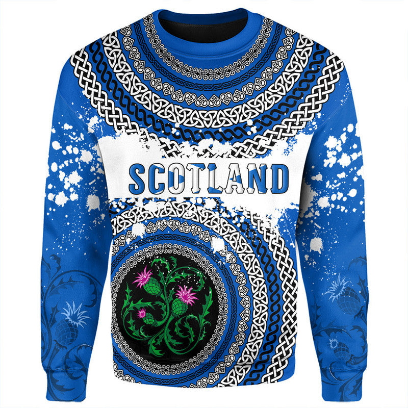 custom-text-scotland-celtic-circle-sweatshirt