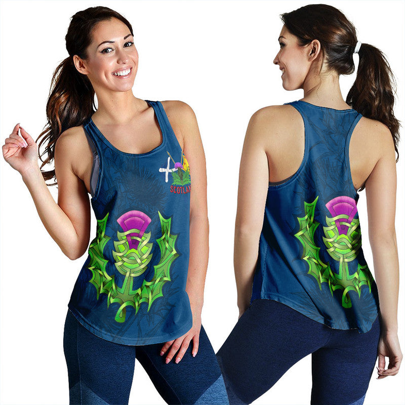 scotland-celtic-knot-racerback-tank