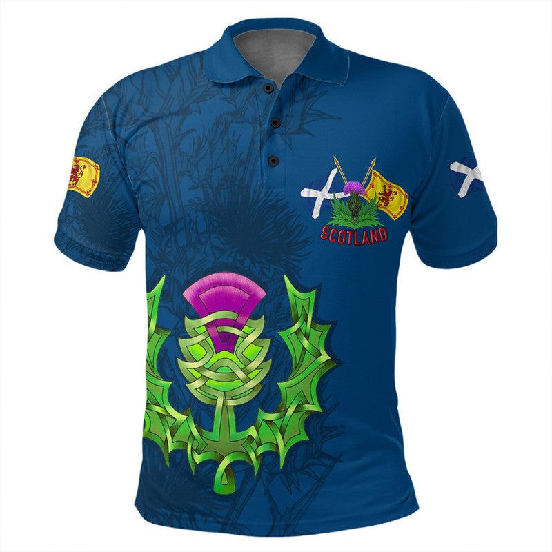 Scotland Celtic Knot Polo Shirt RLT12 - Wonder Print Shop