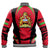 Wonder Print Shop Clothing - Malawi Action Flag Baseball Jacket RLT7 - Wonder Print Shop