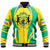 Wonder Print Shop Clothing - Gabon Action Flag Baseball Jacket RLT7 - Wonder Print Shop