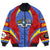 Wonder Print Shop Clothing - Eswatini Action Flag Bomber Jacket RLT7 - Wonder Print Shop