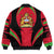 Wonder Print Shop Clothing - Malawi Action Flag Bomber Jacket RLT7 - Wonder Print Shop