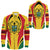 Wonder Print Shop Clothing - Ghana Action Flag Long Sleeves Button Shirt RLT7 - Wonder Print Shop