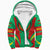 Wonder Print Shop Clothing - Mauritania Action Flag Sherpa Hoodie RLT7 - Wonder Print Shop