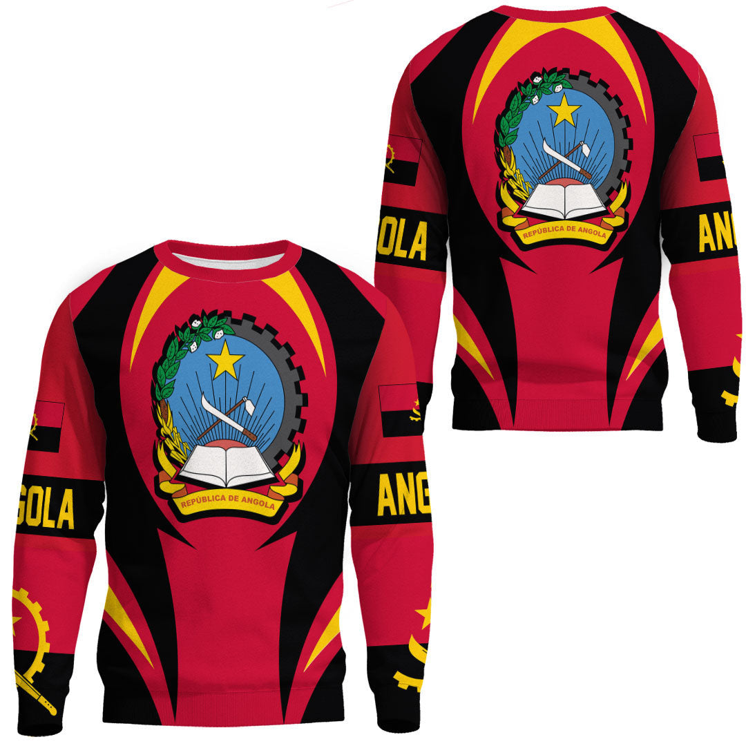 Wonder Print Shop Clothing - Angola Action Flag Sweatshirts RLT7 - Wonder Print Shop