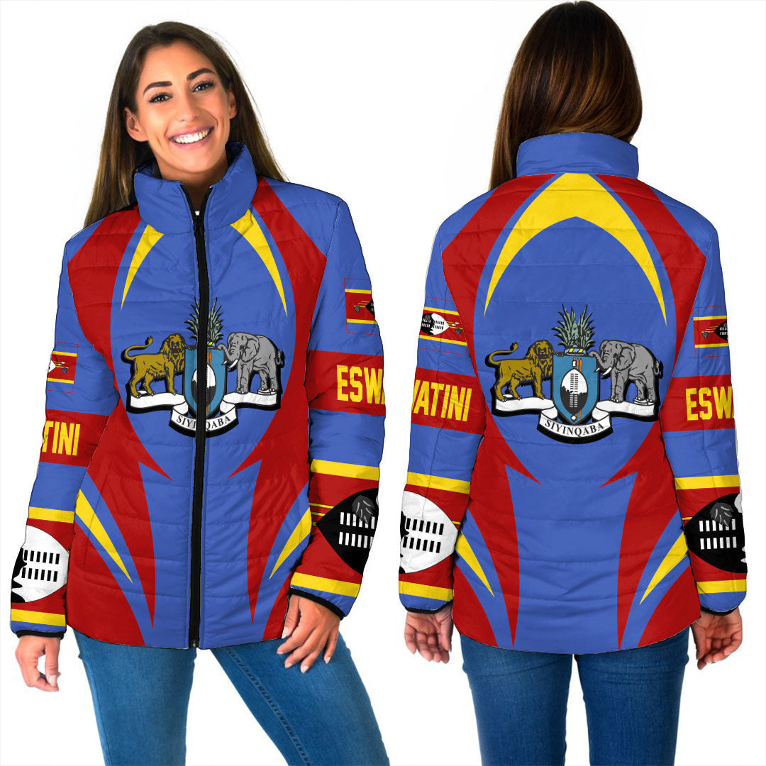 wonder-print-shop-clothing-eswatini-action-flag-women-padded-jacket