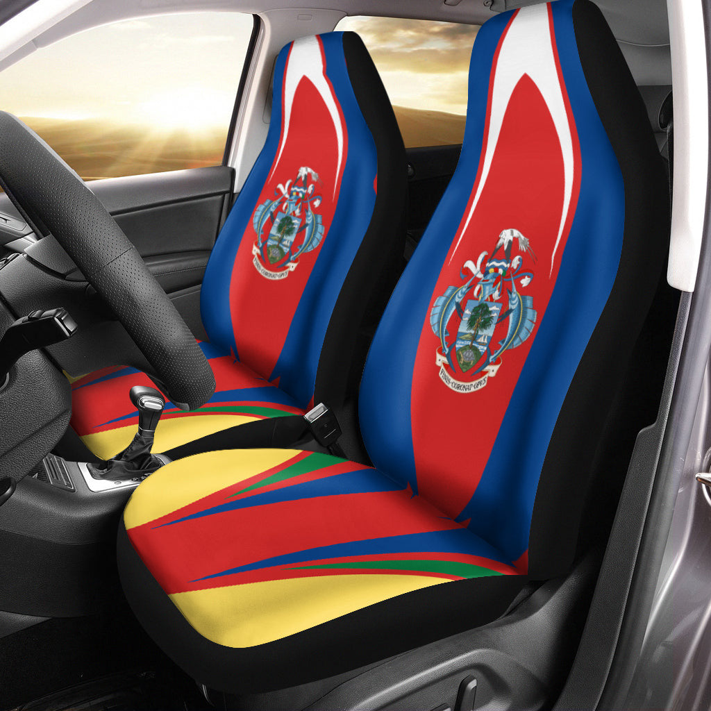 Wonder Print Shop Car Seat Covers - Seychelles Car Seat Covers RLT7 - Wonder Print Shop