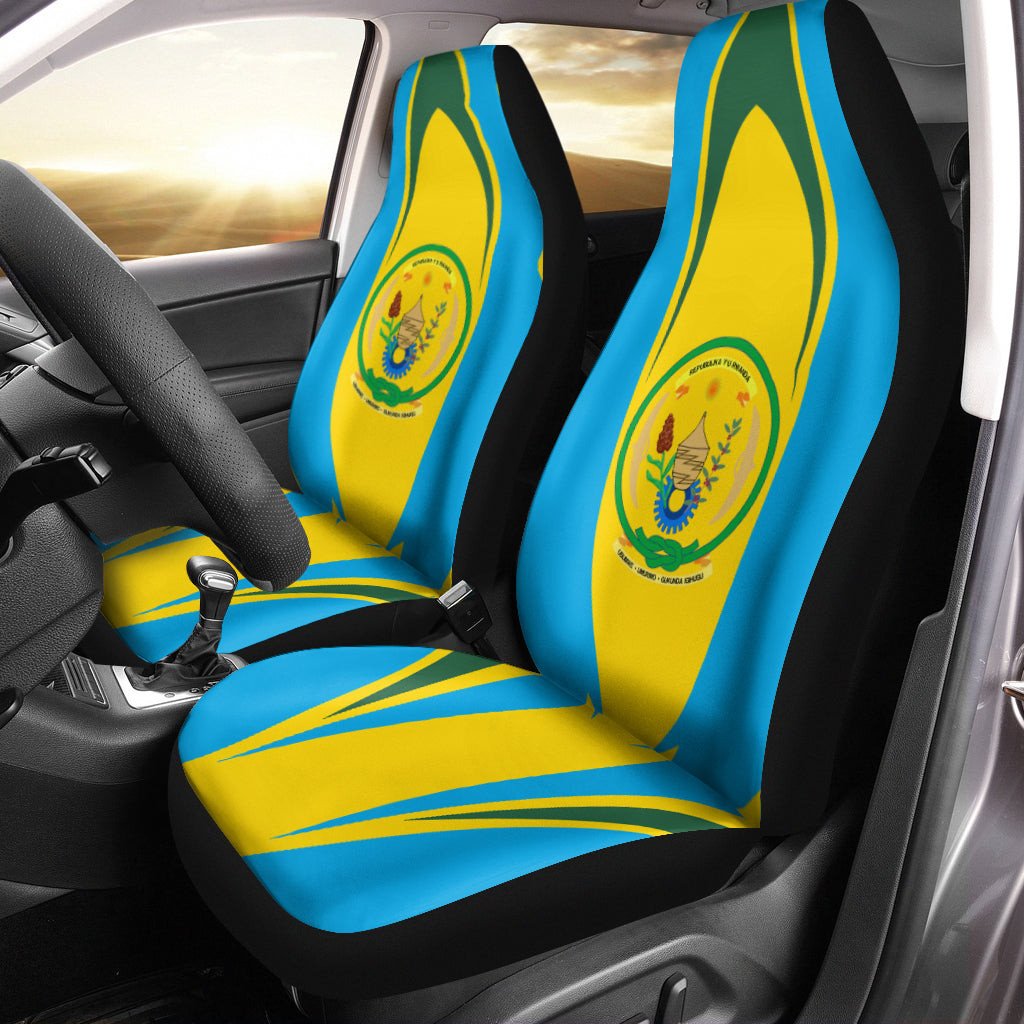 Wonder Print Shop Car Seat Covers - Rwanda Car Seat Covers RLT7 - Wonder Print Shop