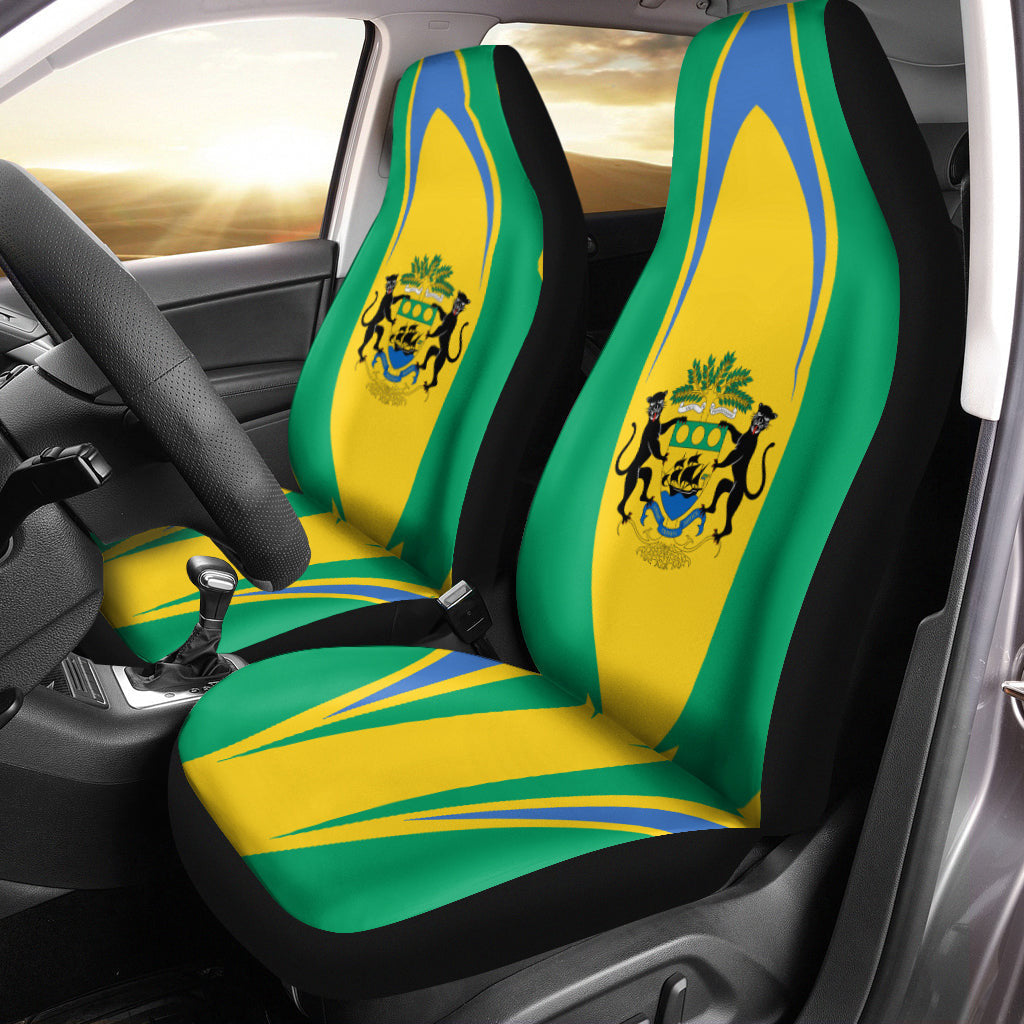 Wonder Print Shop Car Seat Covers - Gabon Car Seat Covers RLT7 - Wonder Print Shop