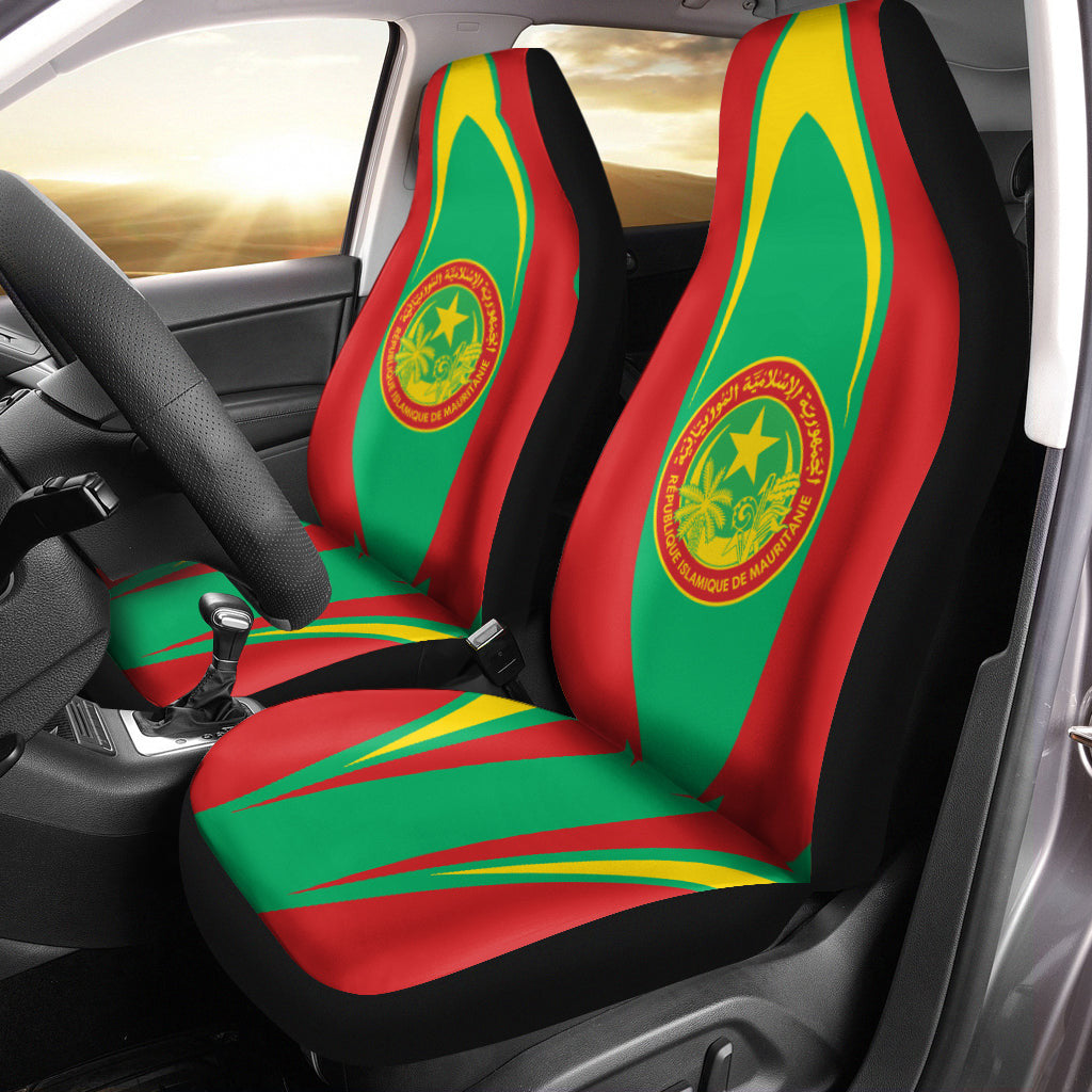 Wonder Print Shop Car Seat Covers - Mauritania Car Seat Covers RLT7 - Wonder Print Shop