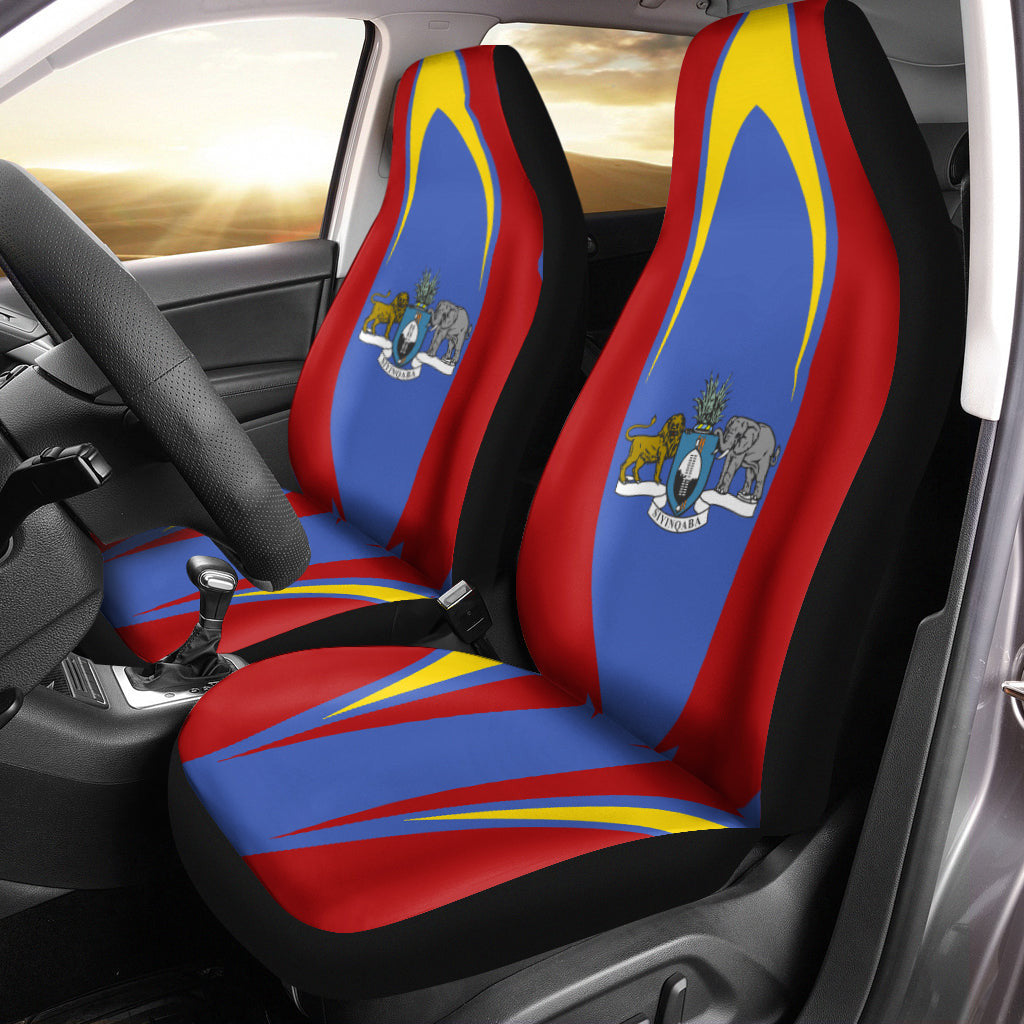 Wonder Print Shop Car Seat Covers - Eswatini Car Seat Covers RLT7 - Wonder Print Shop