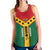 Wonder Print Shop Clothing - Ghana Rising Symbol Adinkra Tattoo Women's Racerback Tank RLT7 - Wonder Print Shop