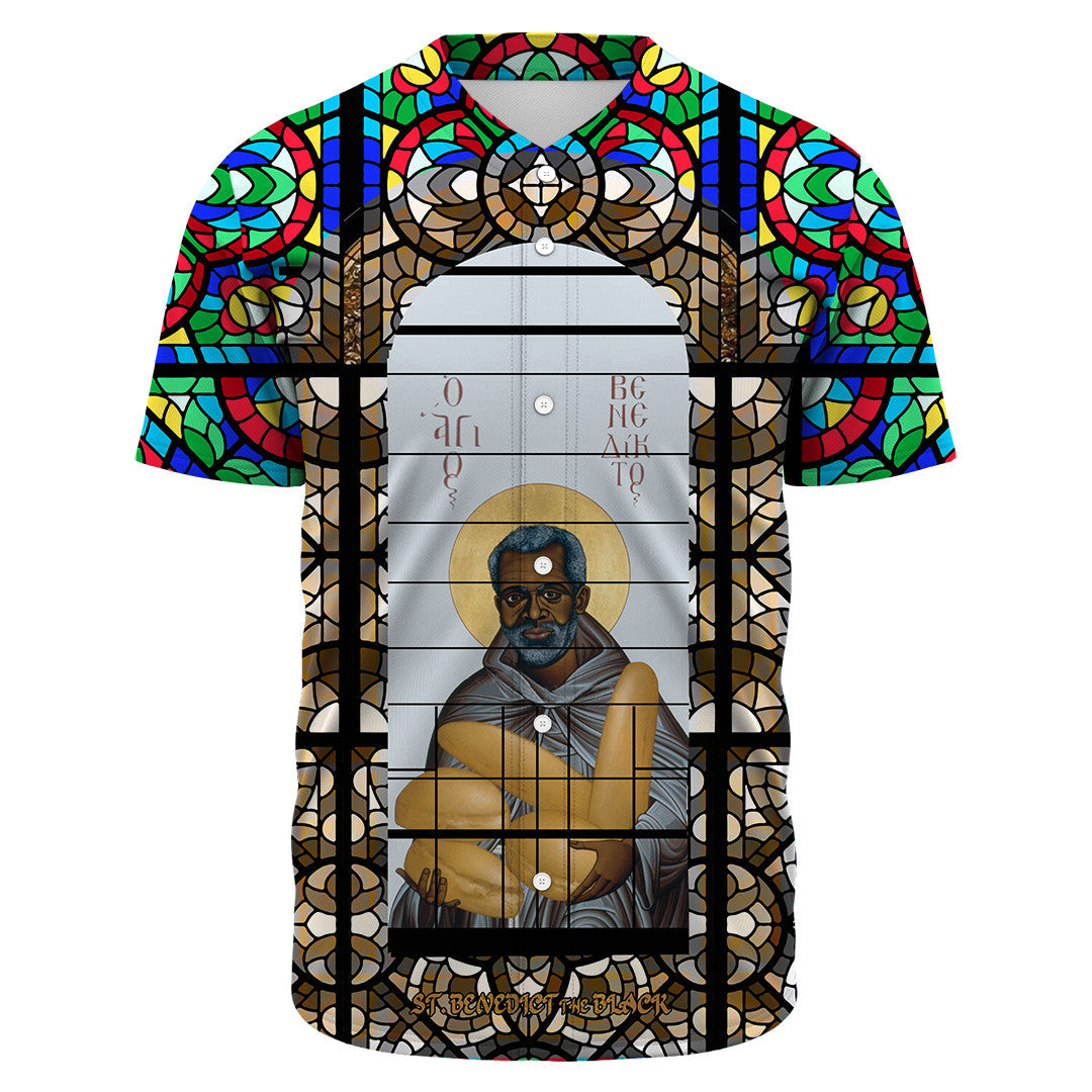 saint-benedict-of-the-african-on-stained-glass-baseball-jerseys