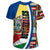 Seychelles Flag and Kente Pattern Special RLT13 - Wonder Print Shop