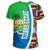 Sierra Leone Flag and Kente Pattern Special RLT13 - Wonder Print Shop