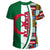 Algeria Flag and Kente Pattern Special RLT13 - Wonder Print Shop