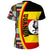 Uganda Flag and Kente Pattern Special RLT13 - Wonder Print Shop