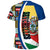 Seychelles Flag and Kente Pattern Special RLT13 - Wonder Print Shop