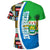 Sierra Leone Flag and Kente Pattern Special RLT13 - Wonder Print Shop