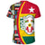 Togo Flag and Kente Pattern Special RLT13 - Wonder Print Shop