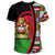 Malawi Flag and Kente Pattern Special RLT13 - Wonder Print Shop