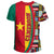 Cameroon Flag and Kente Pattern Special RLT13 - Wonder Print Shop