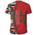 Morocco Flag and Kente Pattern Special RLT13 - Wonder Print Shop