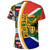 South Africa Flag and Kente Pattern Special RLT13 - Wonder Print Shop