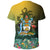 Bahamas Flag and Coat of Arms Special Style T Shirt RLT13 - Wonder Print Shop