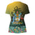 Bahamas Flag and Coat of Arms Special Style Rugby V-neck T Shirt RLT13 - Wonder Print Shop