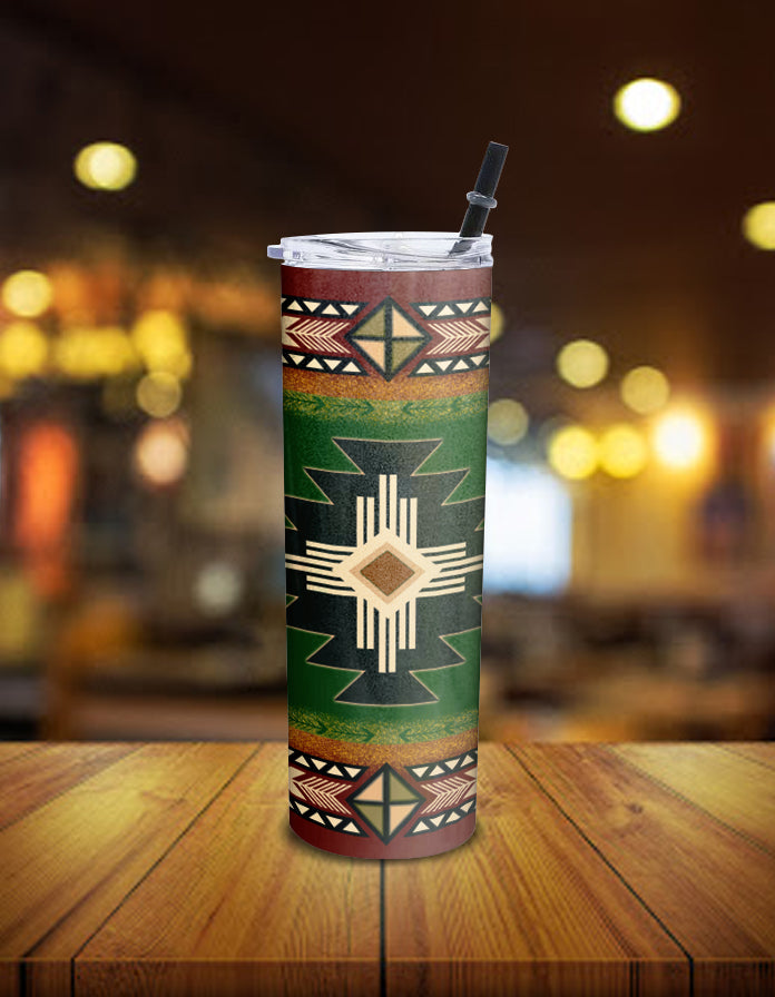 southwest-green-symbol-native-american-skinny-tumbler