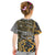 Deer Hunting Grunge Pattern Kid T Shirt - Wonder Print Shop