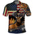 Deer Hunting American Flag Deciduous Forest Pattern Polo Shirt - Wonder Print Shop