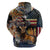 Deer Hunting American Flag Deciduous Forest Pattern Hoodie - Wonder Print Shop