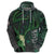 Deer Hunting Green Grunge Pattern Hoodie - Wonder Print Shop