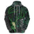 Deer Hunting Green Grunge Pattern Hoodie - Wonder Print Shop