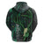 Deer Hunting Green Grunge Pattern Hoodie - Wonder Print Shop