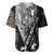 Deer Hunting Deciduous Forest Pattern Baseball Jersey - Wonder Print Shop