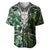 Deer Hunting Green Abstract Pattern Baseball Jersey - Wonder Print Shop