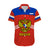 (Custom Text And Number) Russia Hockey 2023 Red Sporty Style Hawaiian Shirt - Wonder Print Shop