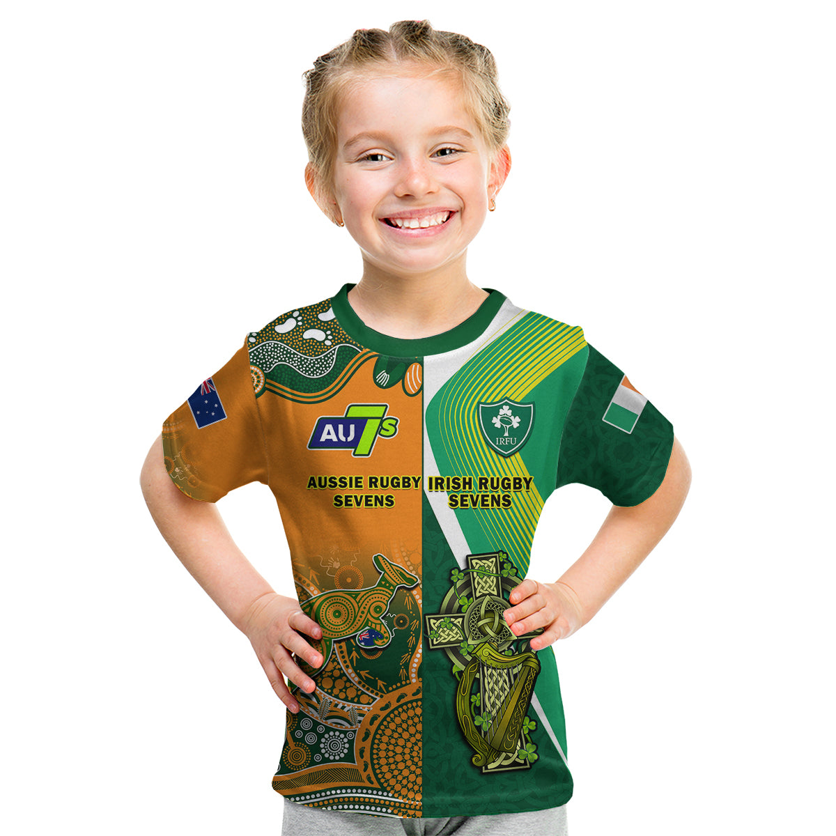 custom-personalised-ireland-and-australia-rugby-sevens-irish-sevens-mix-aussie-sevens-kid-t-shirt