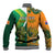 (Custom Personalised) Ireland and Australia Rugby Sevens Irish Sevens Mix Aussie Sevens Baseball Jacket - Wonder Print Shop