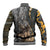 Deer Hunting Abstract Grunge Pattern Baseball Jacket - Wonder Print Shop